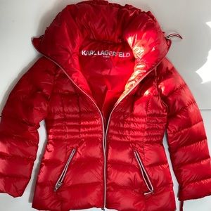 Red Puffer Jacket
